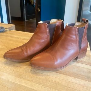 Nisolo Chelsea Boot Leather Brandy color 8.5